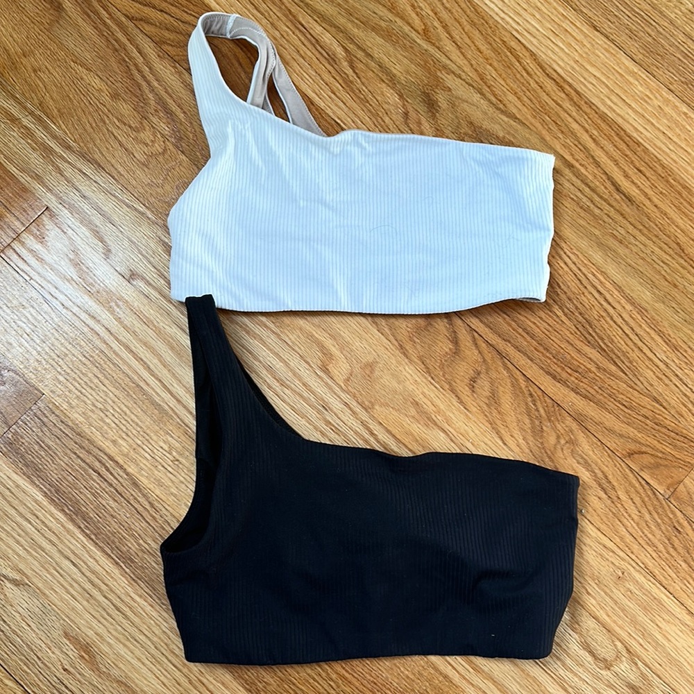 lululemon ribbed nulu asymmetrical yoga bra